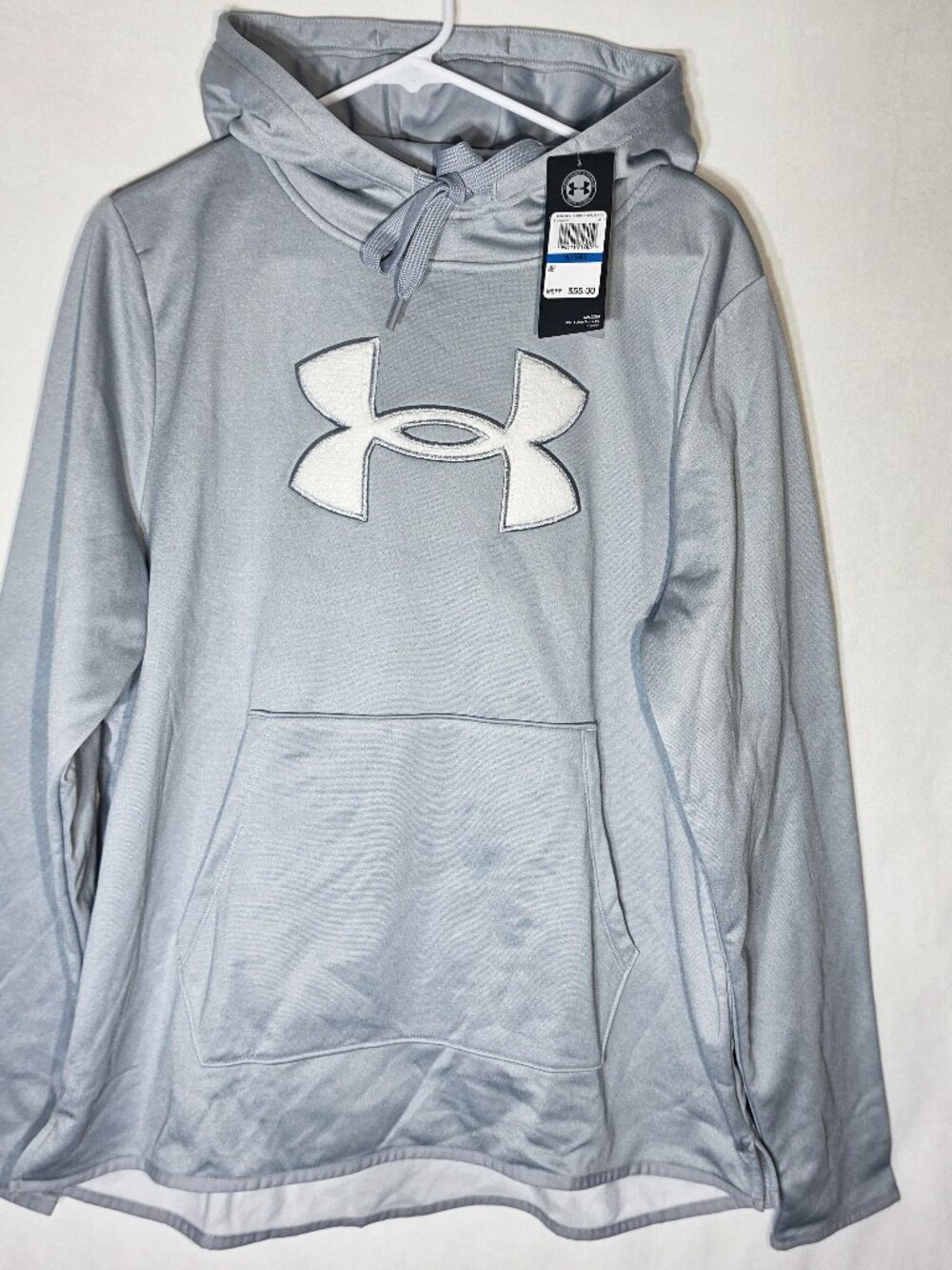 Under Armour Grey Hoodie XL New with Tags Light Gray